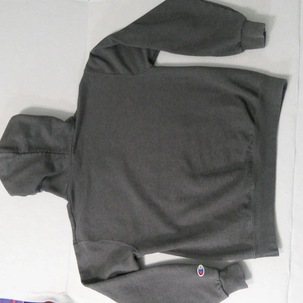 Boston College Gray Champion Hoodie M Pullover Sweatshirt NCAA Sports Eagles